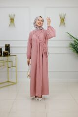 BANU MÜSLİN BÜZGÜLÜ ELBİSE
