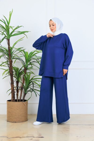 Nur Salaş Oversize Penye İkili Takım  Rahat Kalıp Tesettür Takım