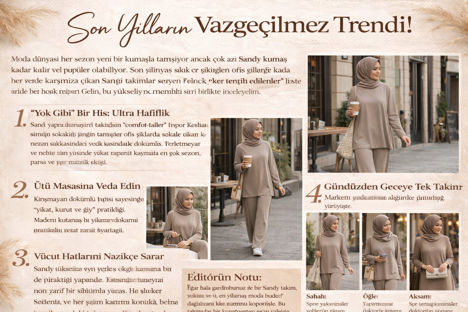 Neden Herkesin Gardırobunda Bir Sandy Takım Var? 